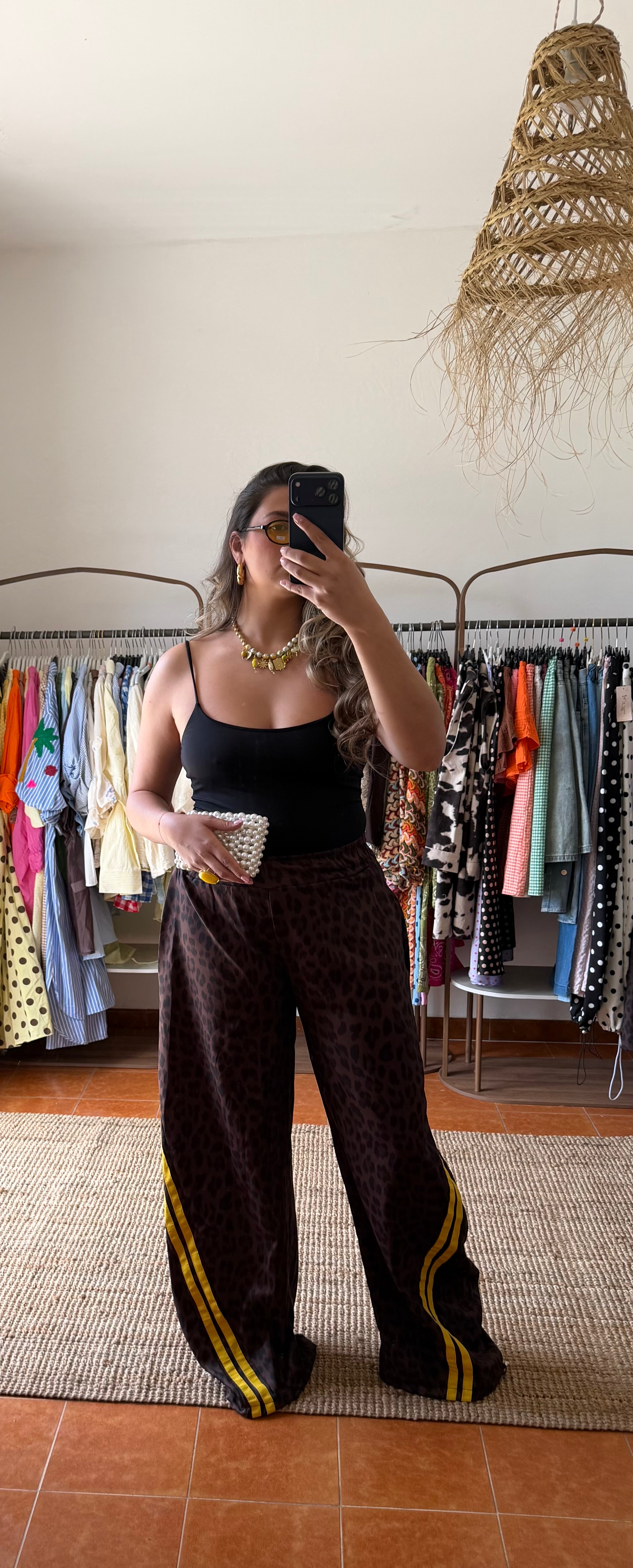 Pantalon léopard