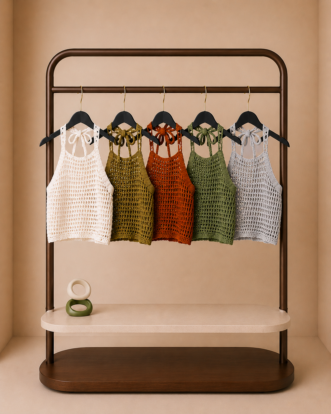 Top en crochet ￼