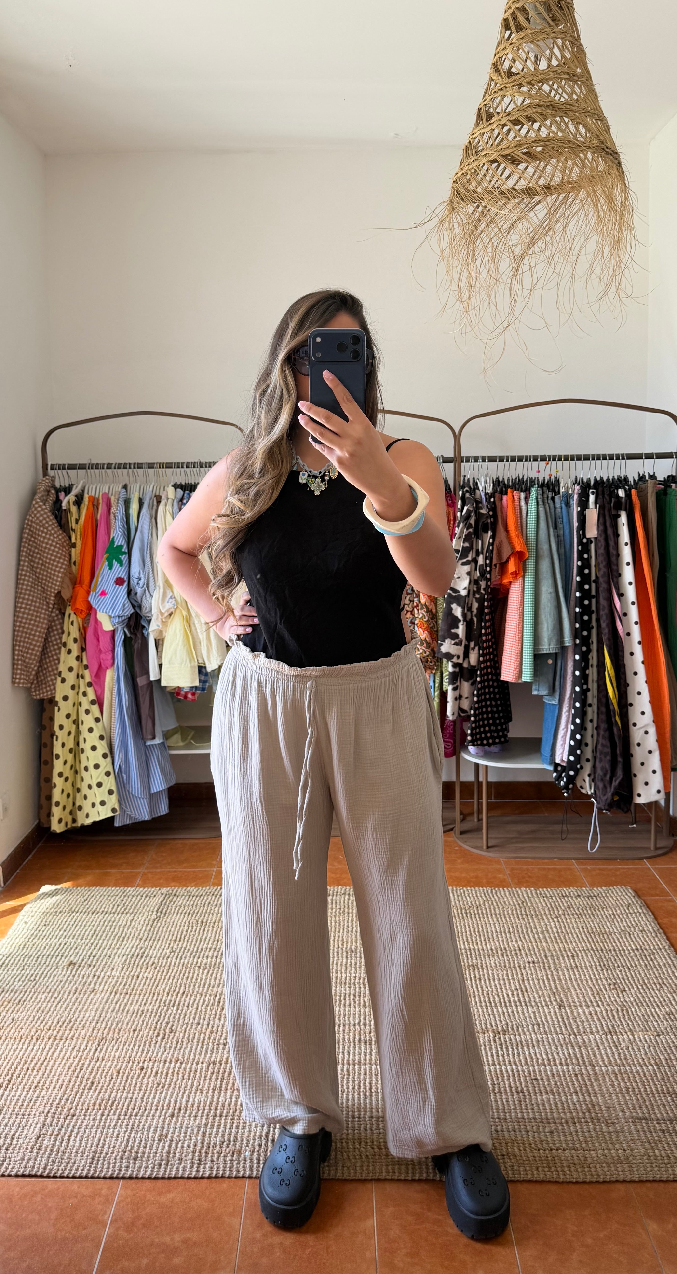 Pantalon coton