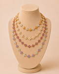Collier fleurs ￼