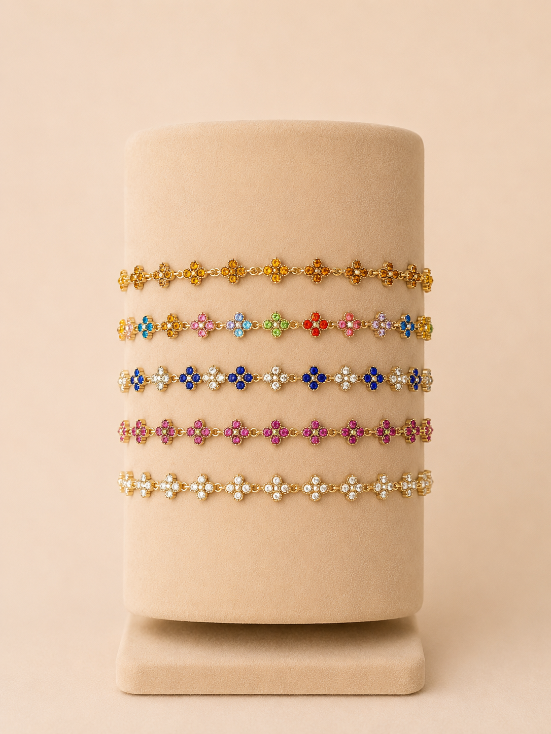 Bracelet fleurs