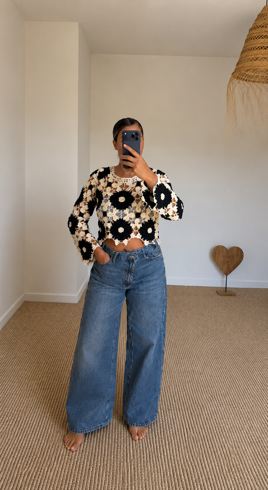 Pull en crochet