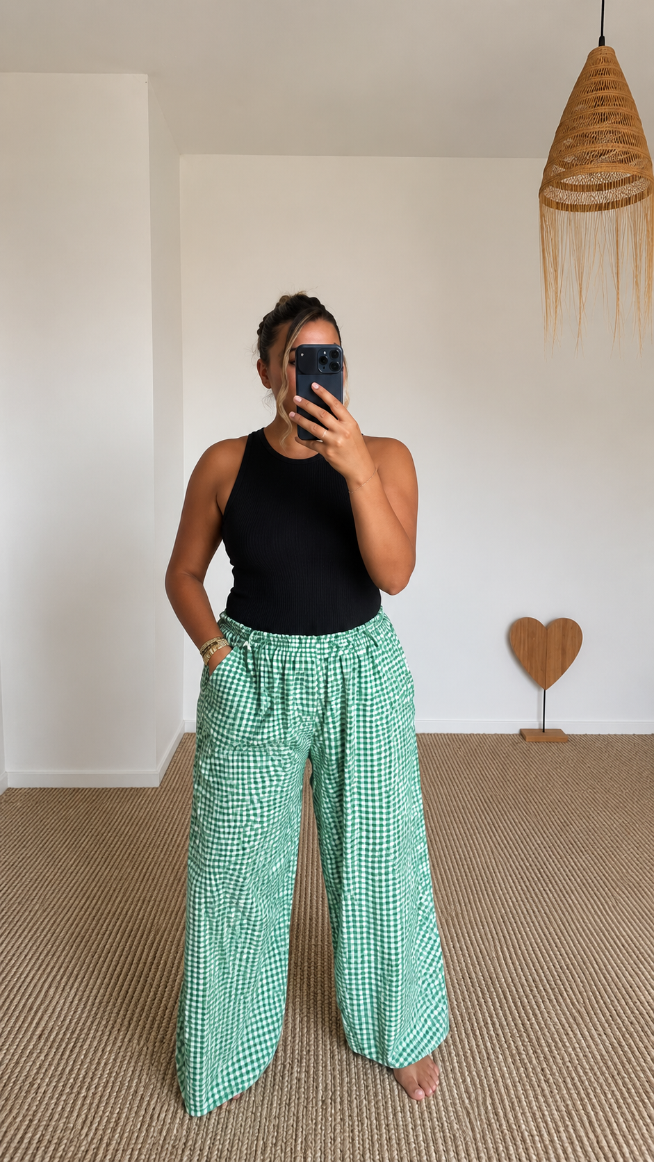Pantalon Vichy