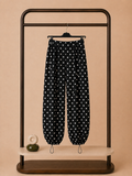 Pantalon à pois ￼