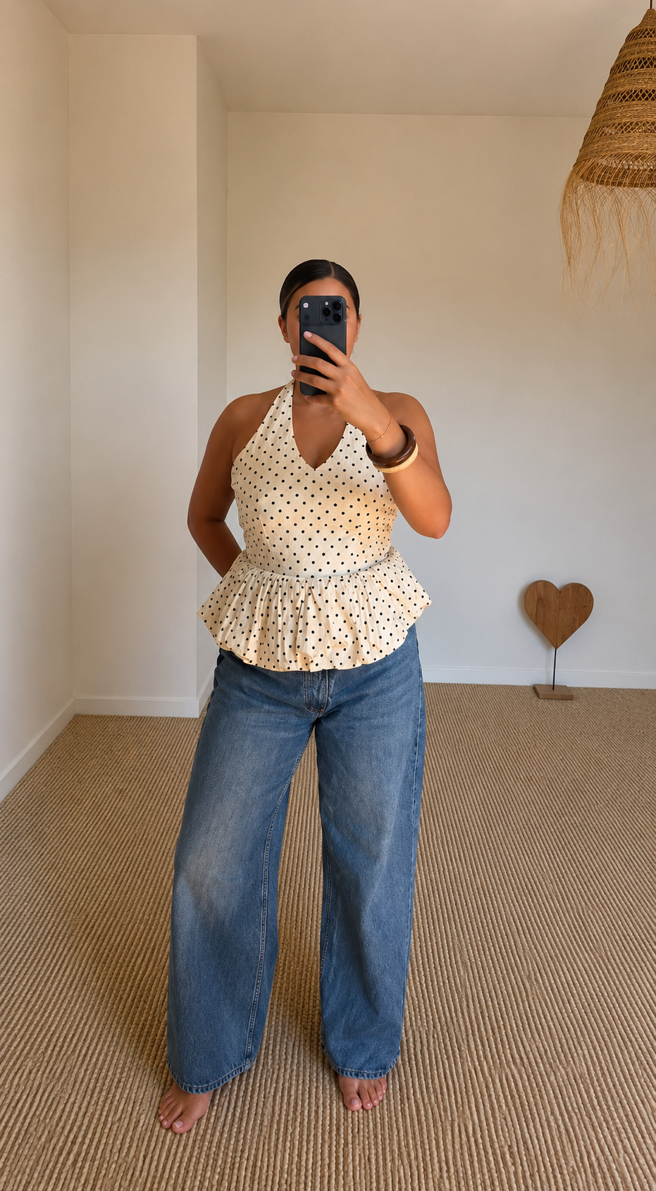 Top à pois