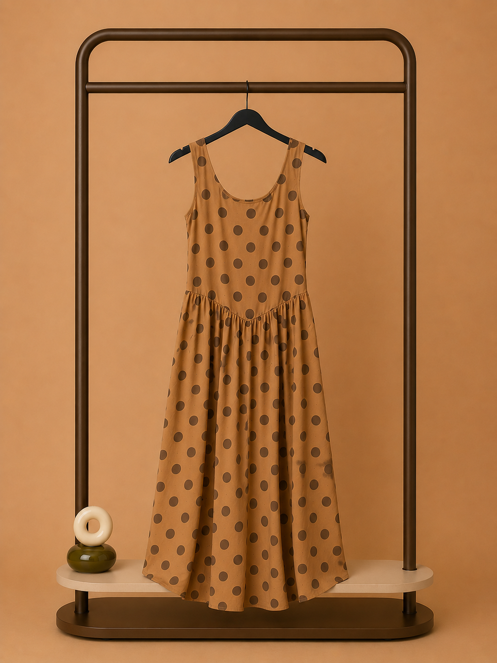 Robe à pois