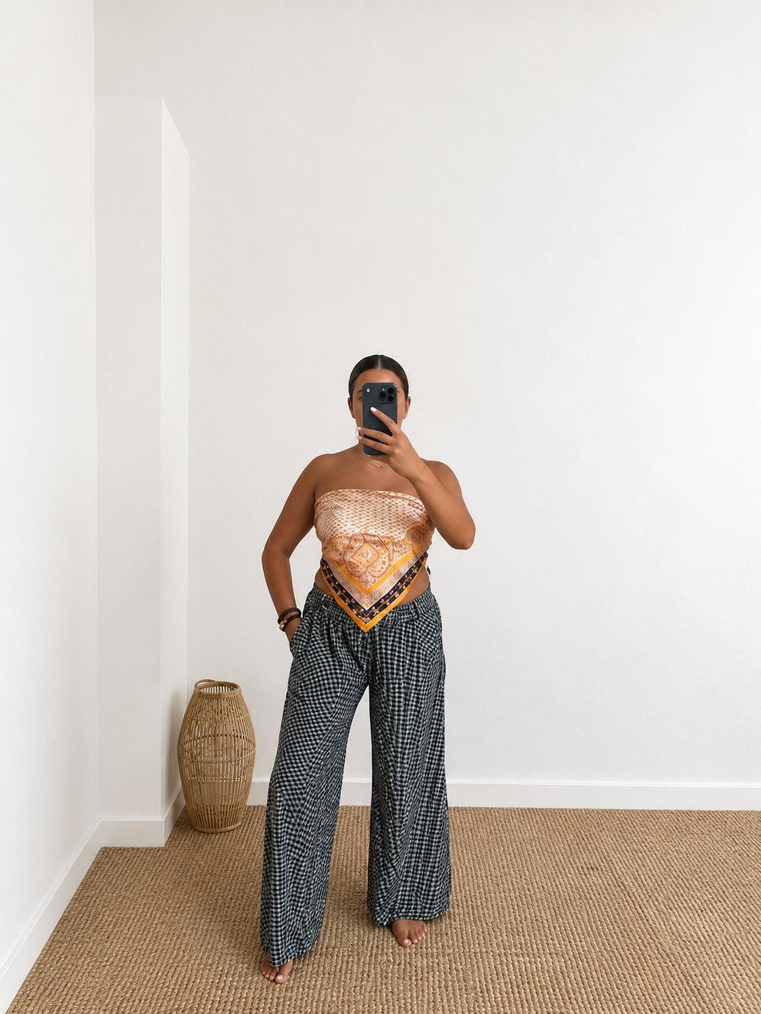 Pantalon Vichy